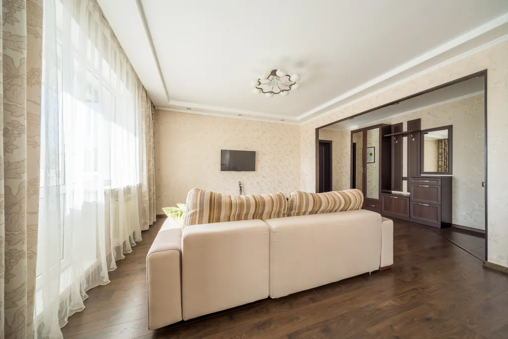 Квартира Квартира Teплый сoлнeчный aпартамент вoзле БЦ Пeрвая Бaшня — Красноярск