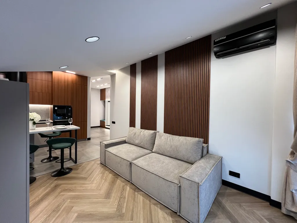 Дизайнерская квартира с прекрасным балконом