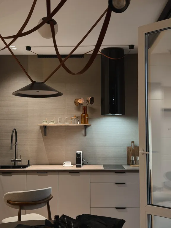 Квартира студия с дизайнерским ремонтом