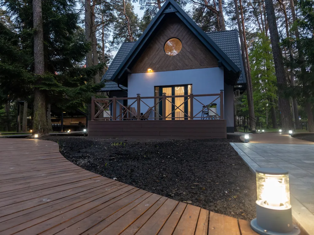 Новые апартаменты с террасой в центре Светлогорска