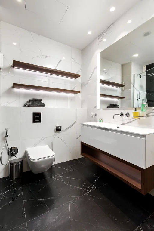 Топовый апарт на 53 этаже с двумя изолированными спальнями и двумя с/у