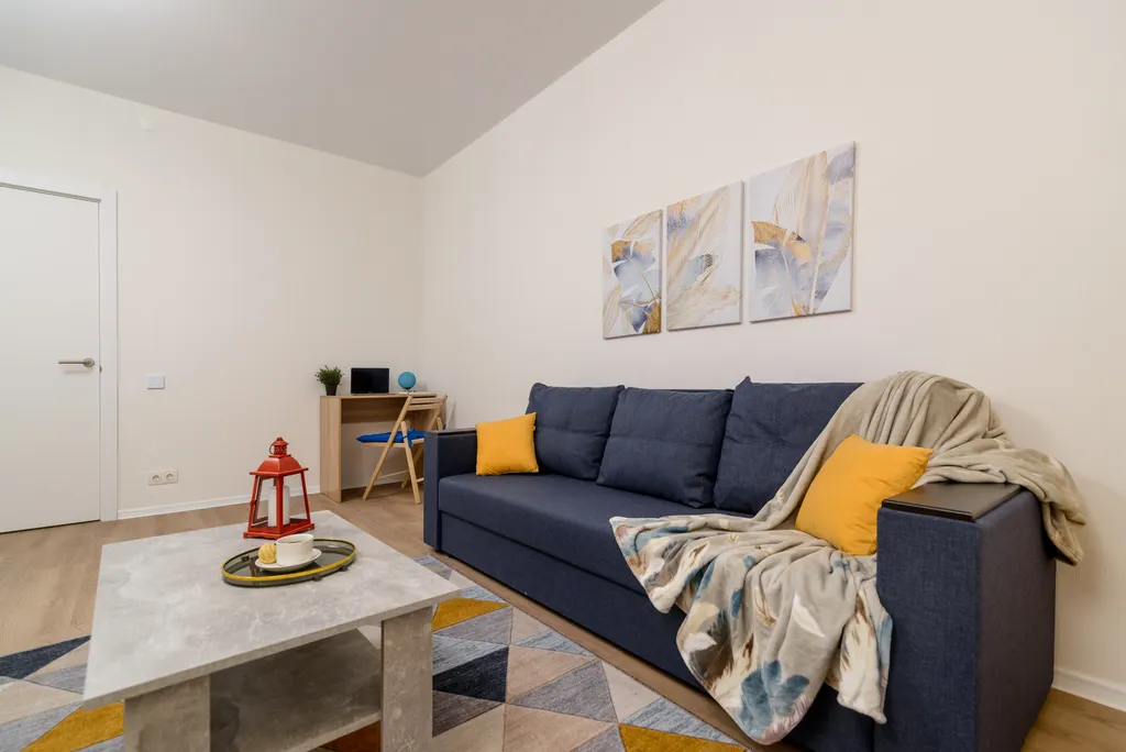 Просторная квартира с балконом