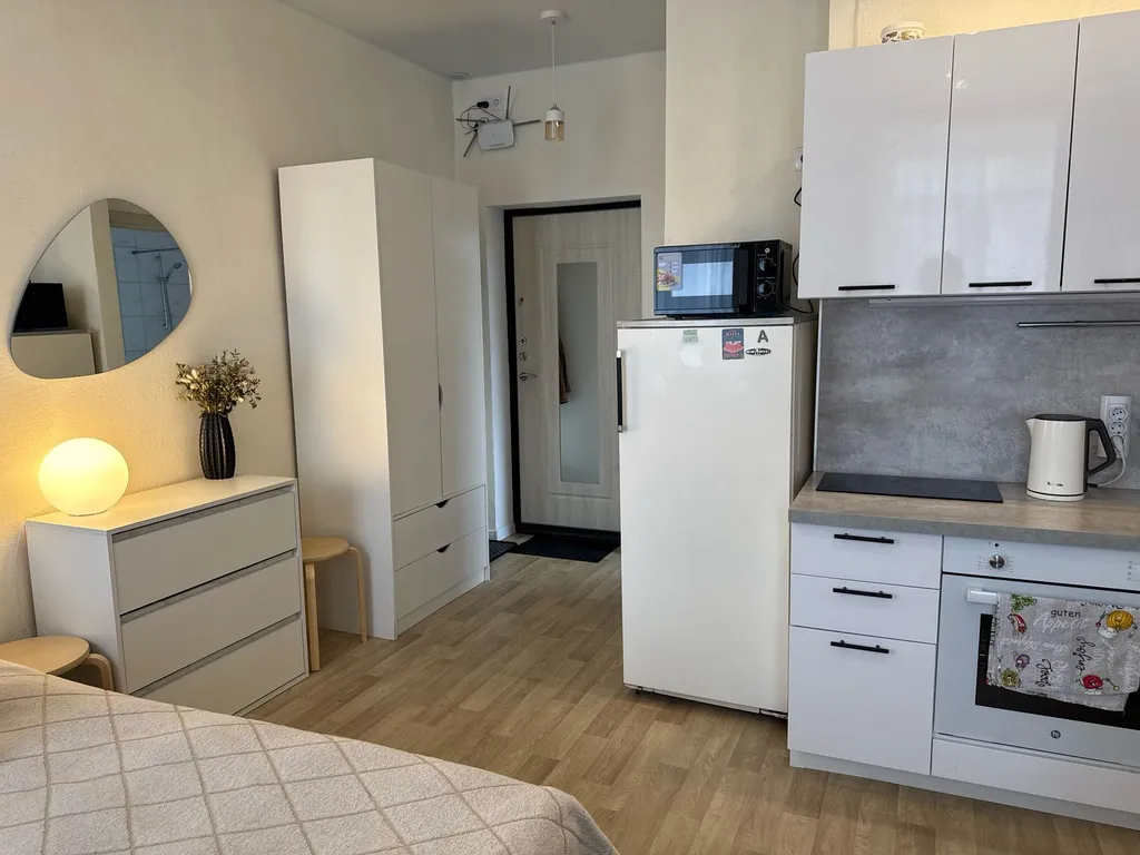 Квартира Квартира Уютная студия с окном в ванной в центре — Санкт-Петербург