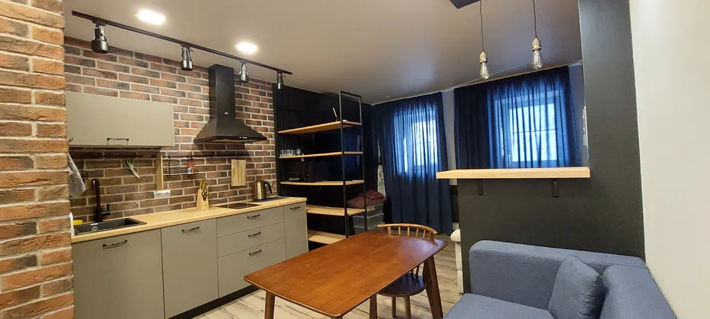 Уютная вкусная студия в центре города