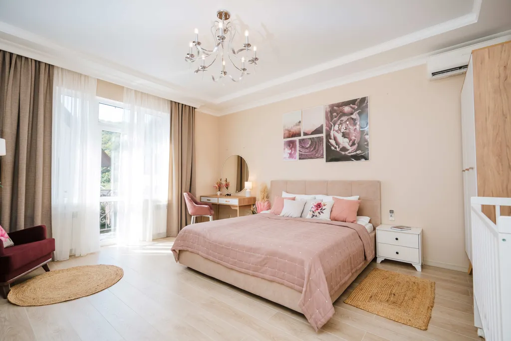 Вилла с бассейном и панорамной баней