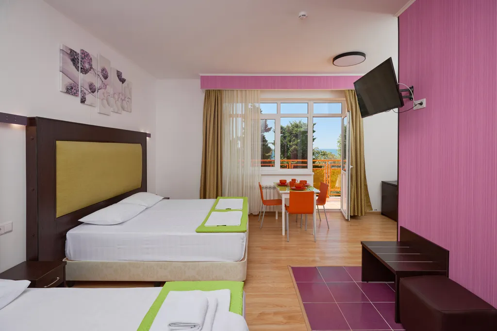 Квартира Стандарт 3-х местный с балконом — аренда посуточно в Якорная Щель