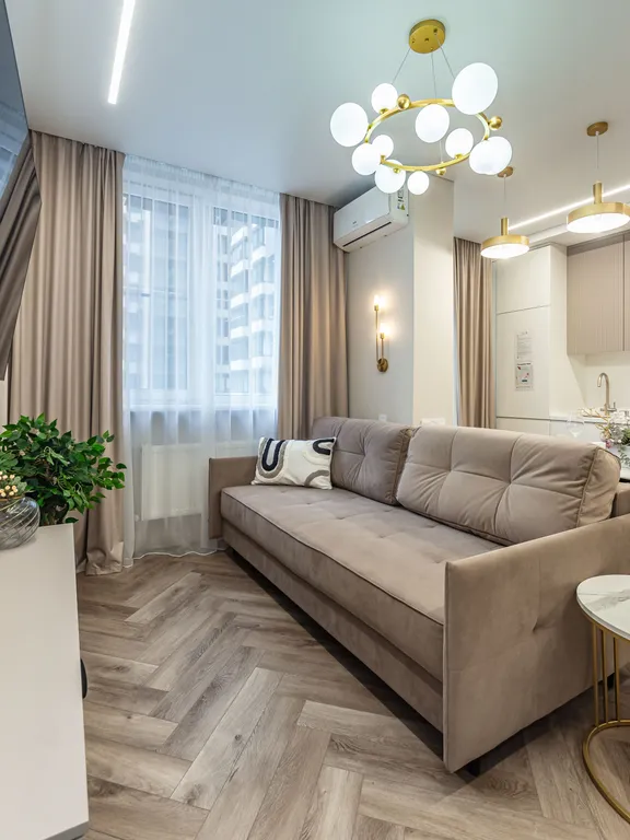 Дизайнерская евродвушка на 4 человека в центральной части города