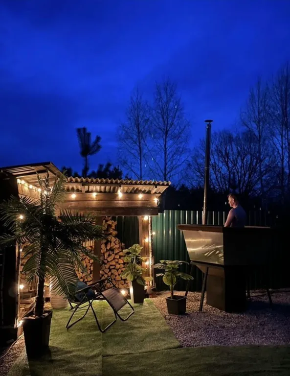 Уютный дом с видом на лес