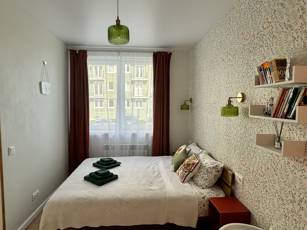 Уютная квартира в тихом городке у моря