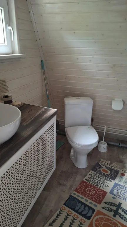 Дом-шалаш на территории частного домовладения