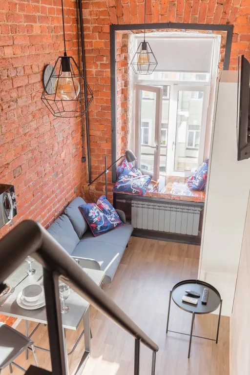 Квартира Квартира Атмосферная студия 5 в историческом центре — Санкт-Петербург