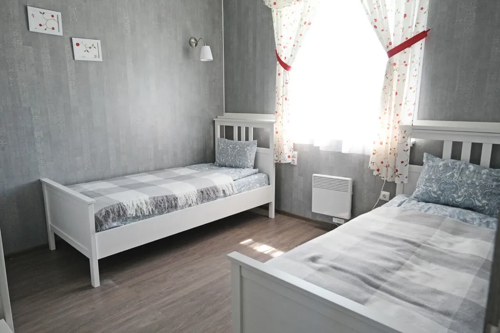 Трехкомнатные апартаменты с персональной баней, камином и террасой