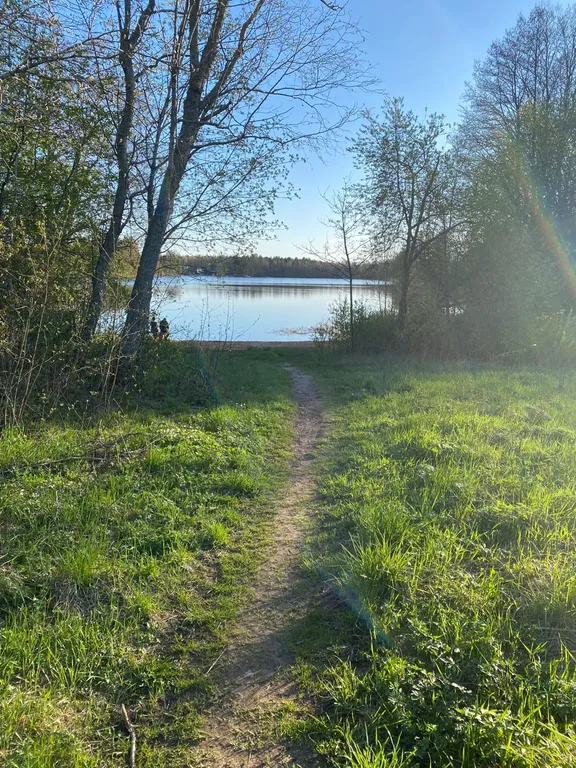 Коттедж Дом с видом на озеро и фруктовый сад — Луга