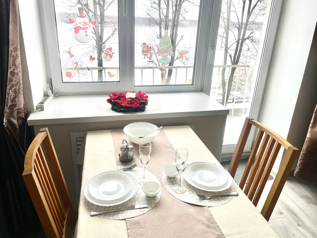 Уютная квартира с видом на реку Волга в центре