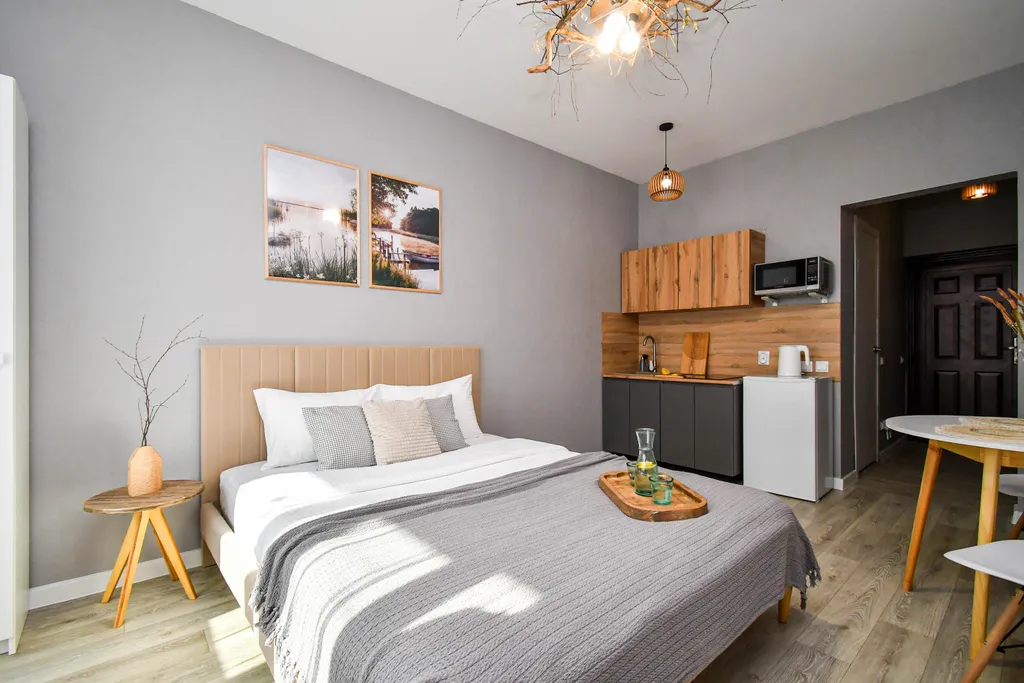 Квартира Квартира Красивая студия в Белых росах — Красноярск