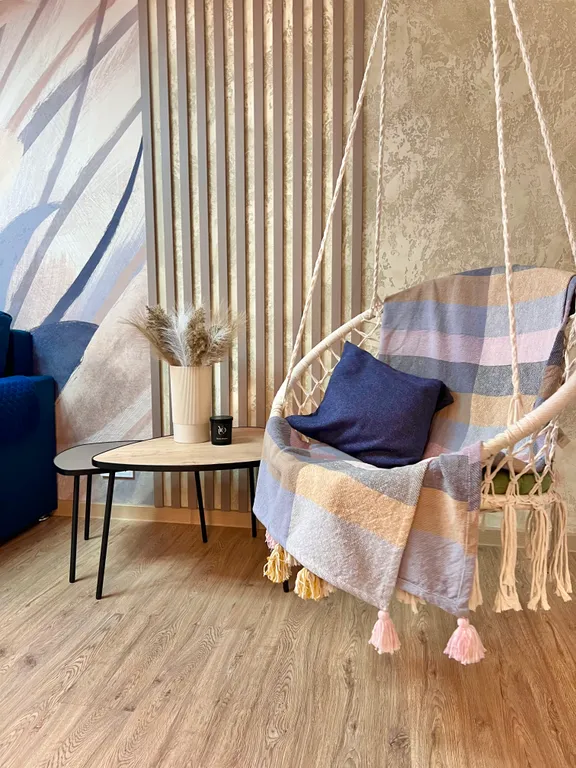 Уютная трехкомнатная квартира с качелью рядом с центром Рыбинска — аренда посуточно в Рыбинск