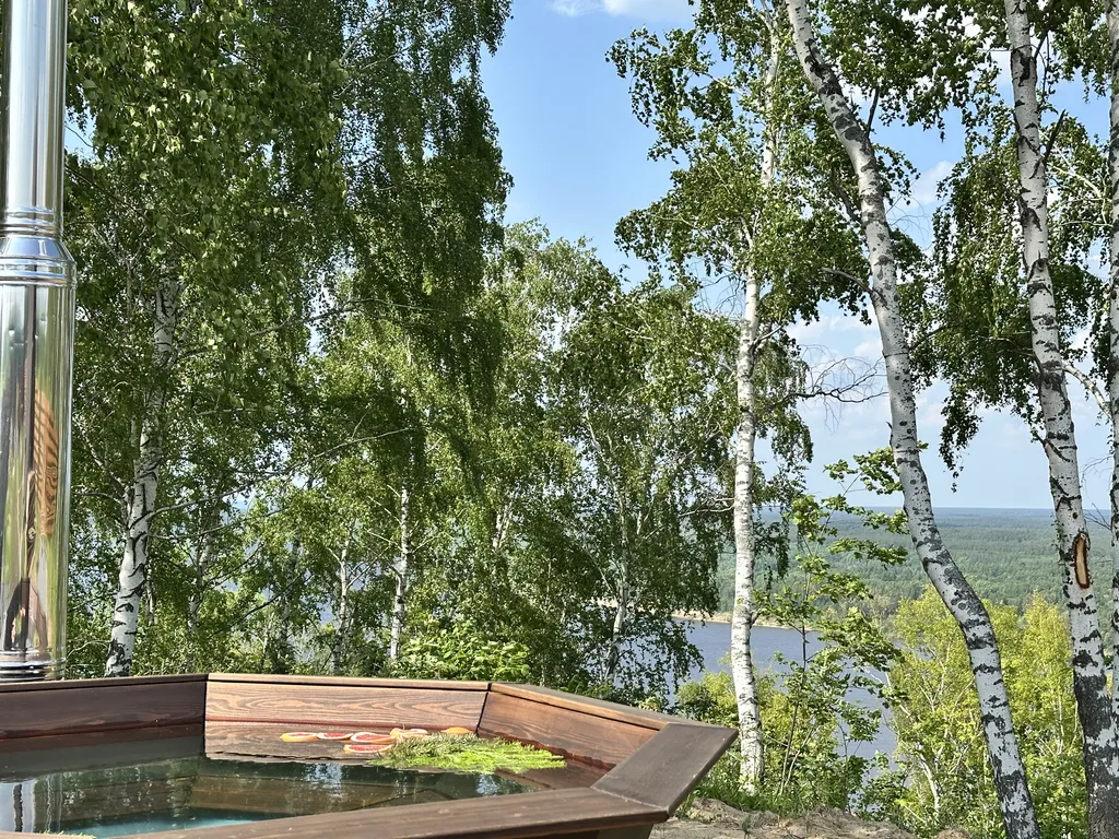 Дом 50м2 с панорамным видом на Волгу