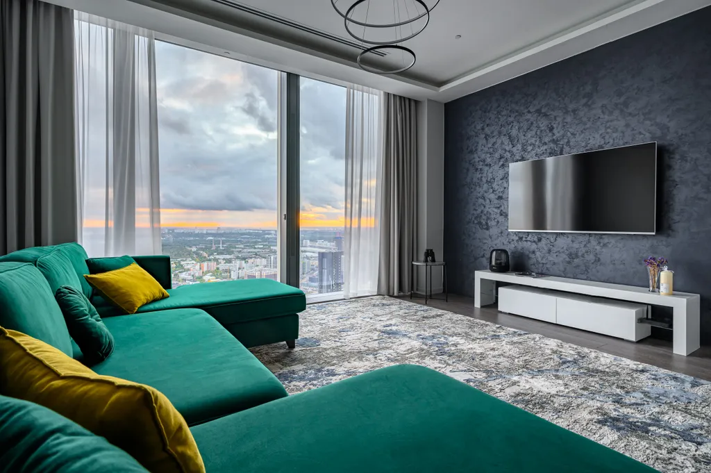 3-комнатный апартамент 50 этаж Масква Сити