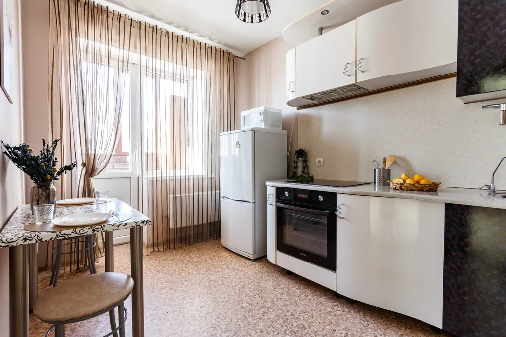 Уютная 1-комнатная квартира, 40 м², 2 кровати