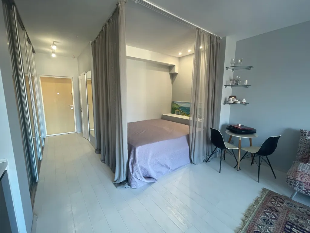 Апартамент с видом на море и горы