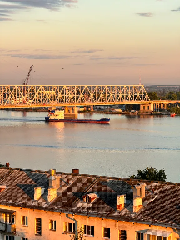 Квартира в центре города с видом на реку