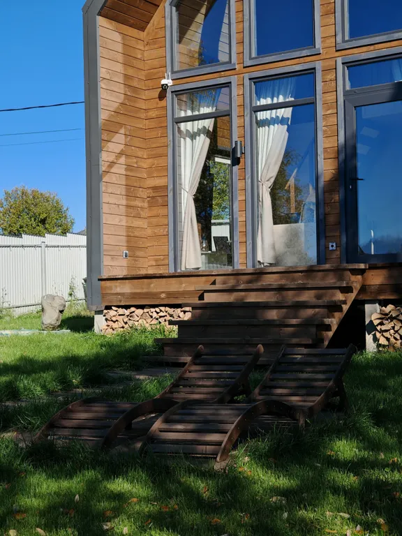 С дровяной сауной и видом на лес и закаты