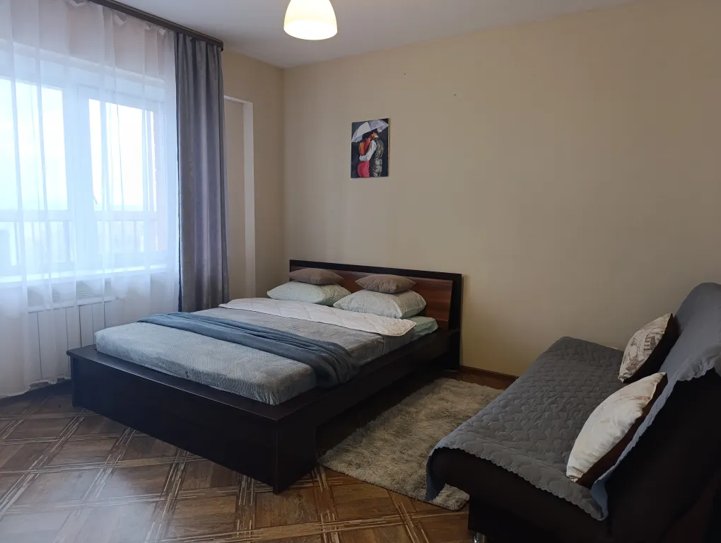 Квартира с красивым ночным видом