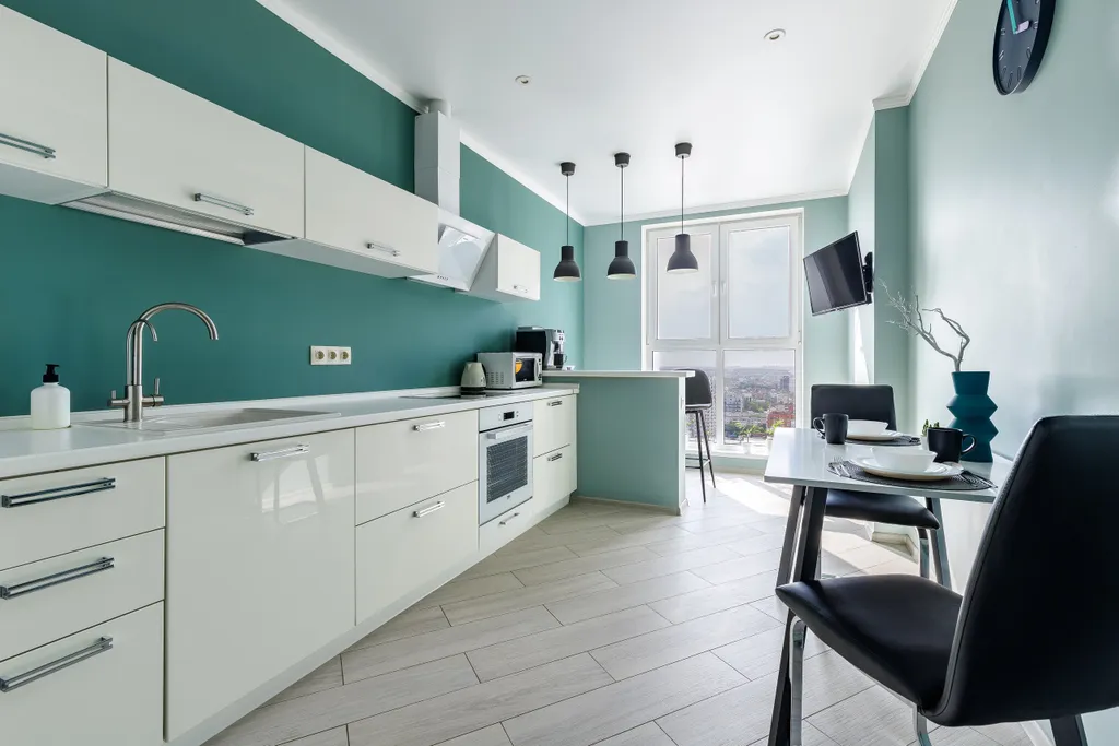 Квартира Квартира с качелей-коконом и видом на город с 23 этажа — Краснодар