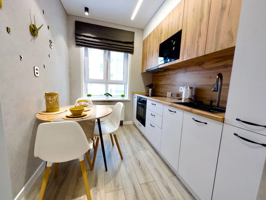 Уютная квартира с большим ТВ