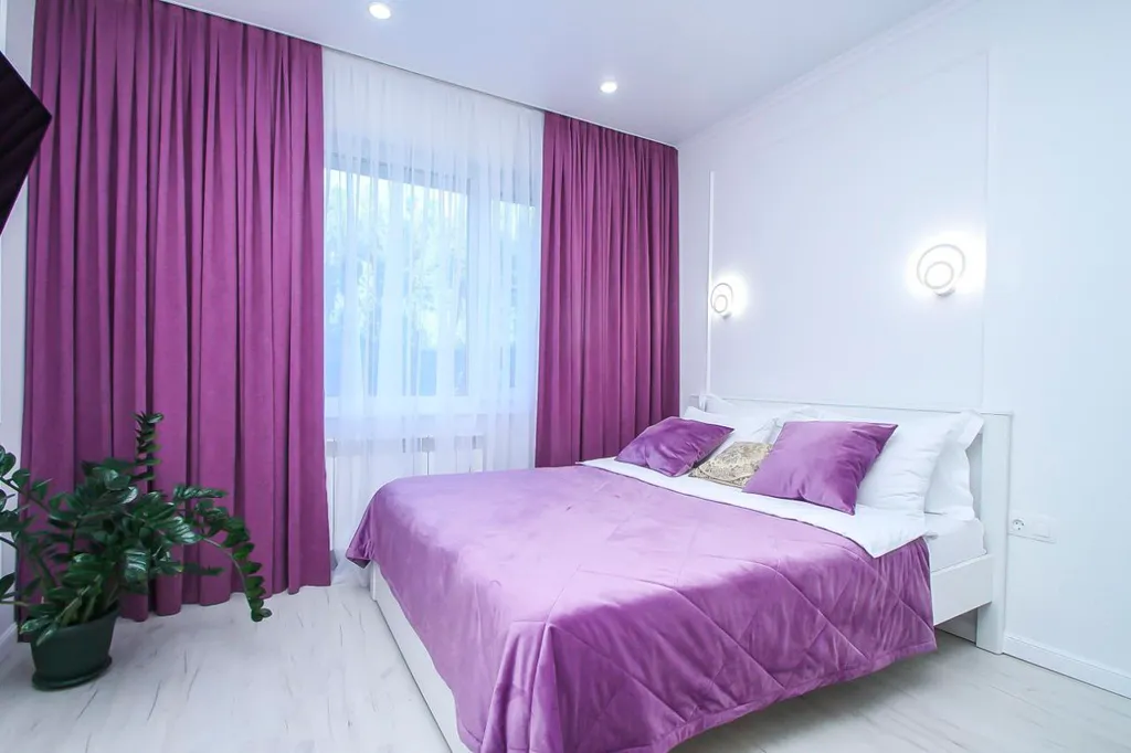 Студия с дизайнерским ремонтом