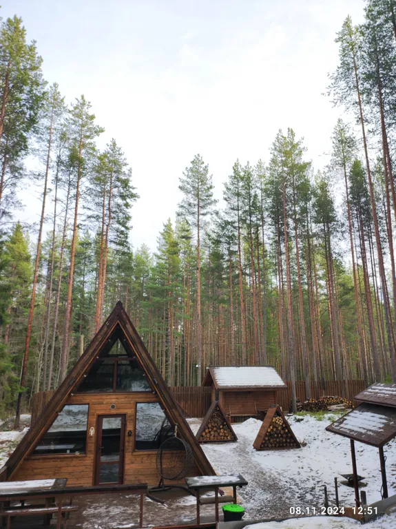 Карельский хутор A-frame