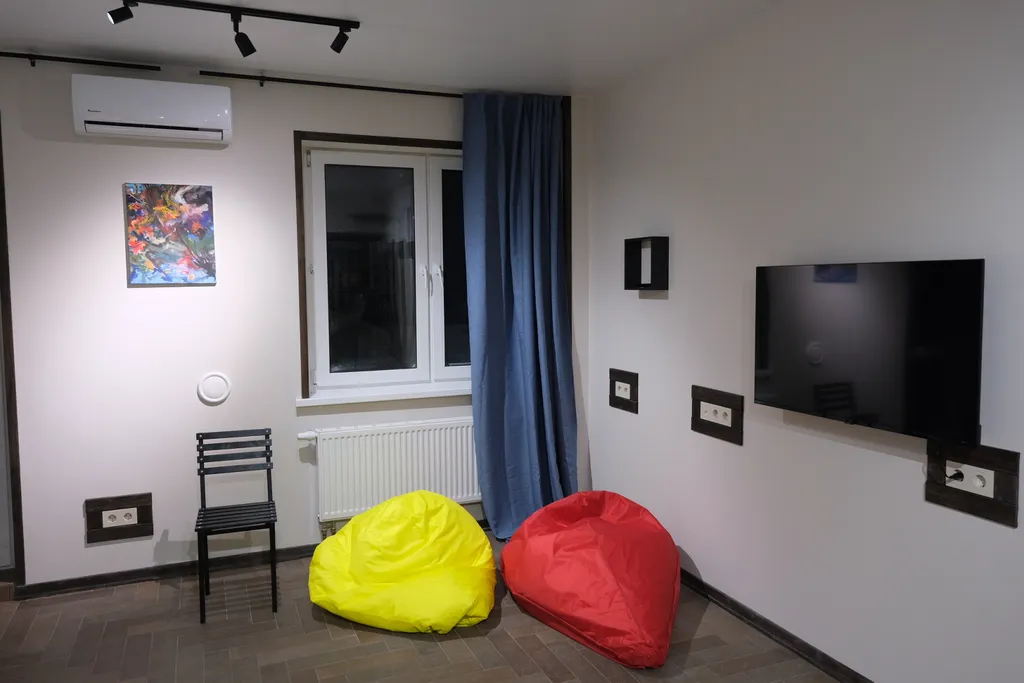 Просторная квартира у колеса обозрения