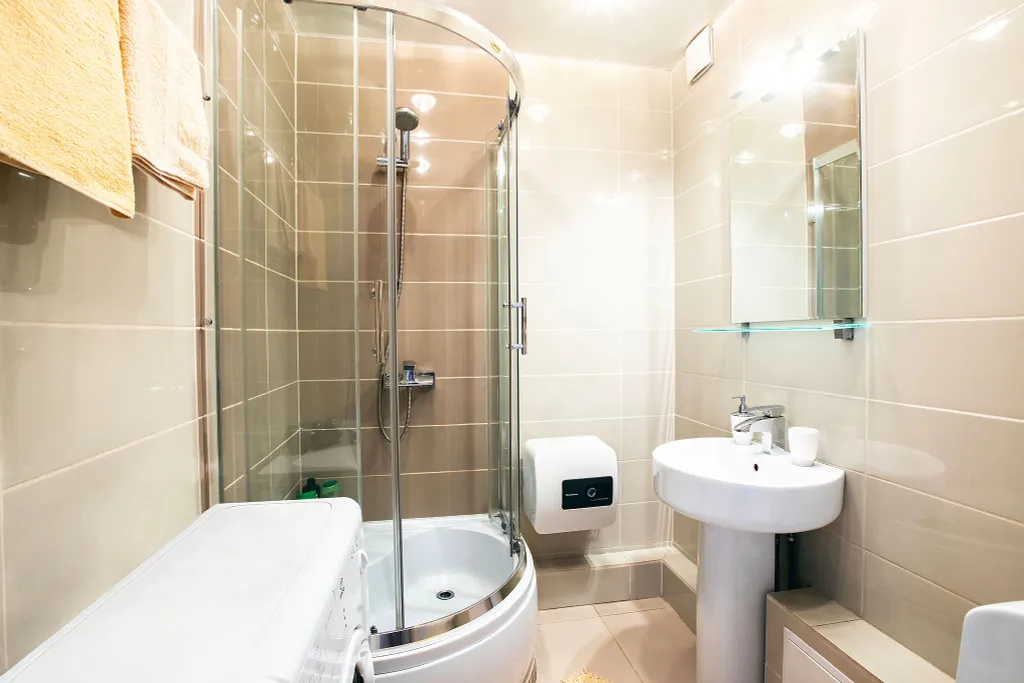 Квартира с кондиционером и горячей водой, центр