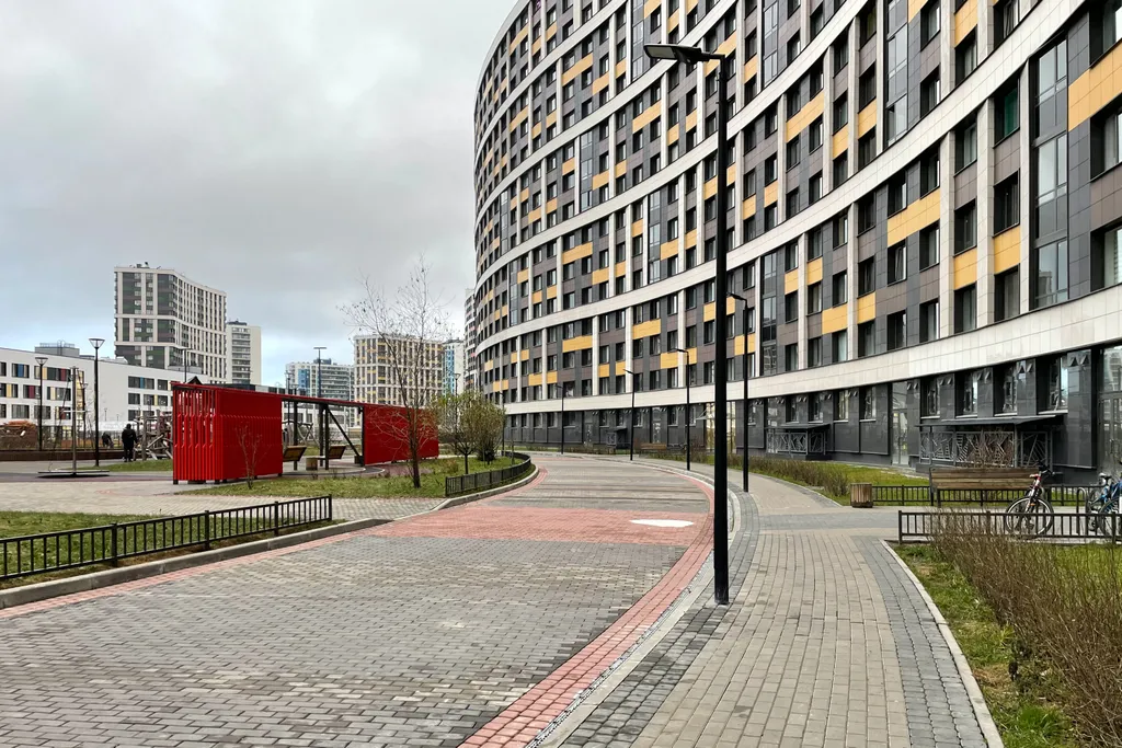 Квартира Квартира Новая студия в ЖК Авиатор — Санкт-Петербург