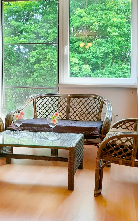 Квартира с беседкой и зоной барбекю