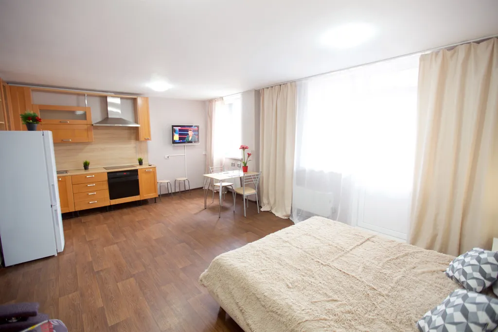 Квартира Квартира Отличная, новая студия возле ТРЦ Планета — Красноярск