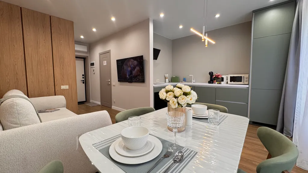 Апартаменты с шикарным видом в авторском квартале Машаров