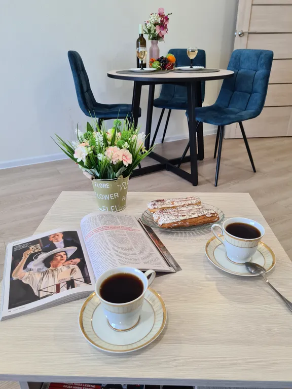 Студия с прекрасным видом на весь город и крайне удобным заездом с М5