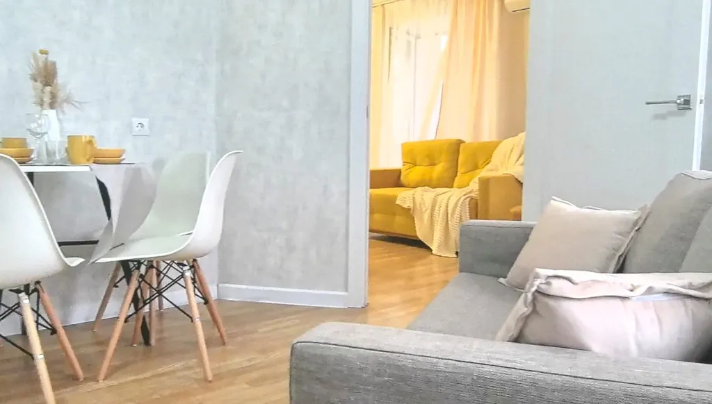 Уютная однокомнатная квартира на 6 гостей