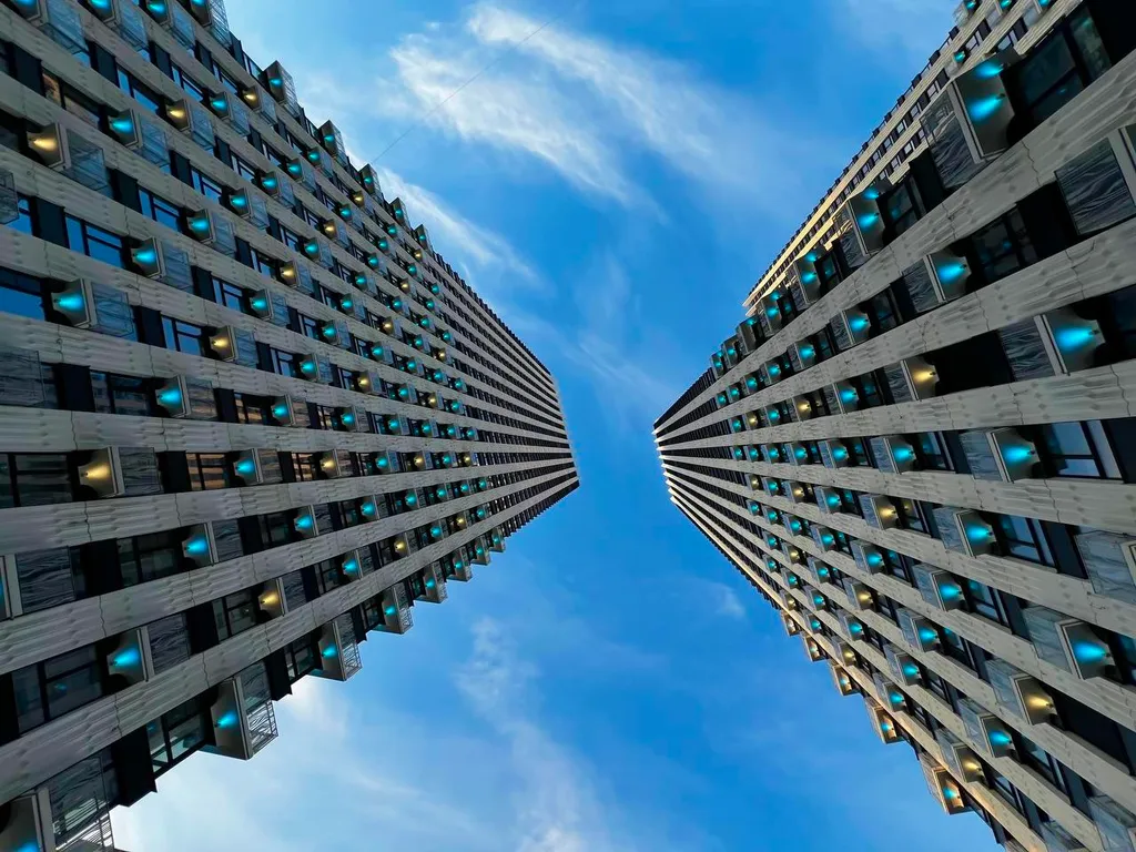 Квартира Видовая квартира-студия у метро в ЖК Wellton Towers — Москва