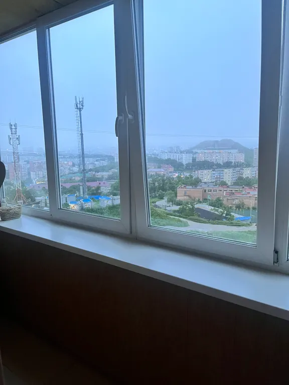 Однокомнатная квартира с видом на город