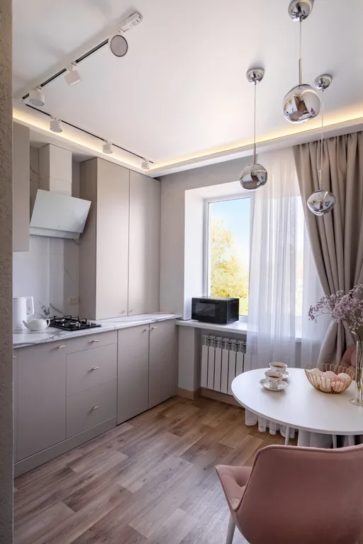 Уютный, с красивым видом апарт