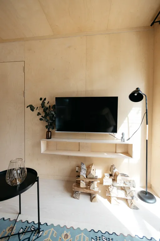 Уютный семейный дом в сосновом лесу