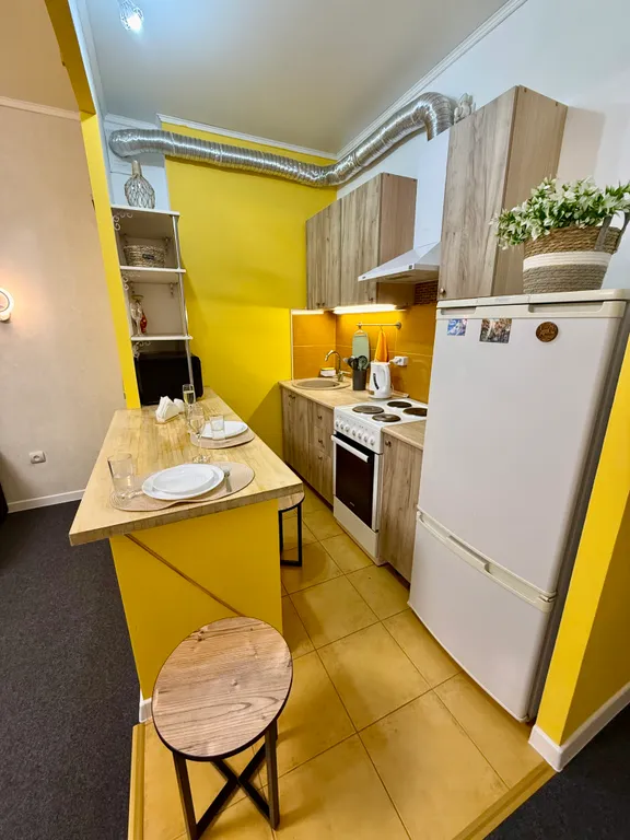 Уютная квартира, с дизайнерским ремонтом и панорамным видом