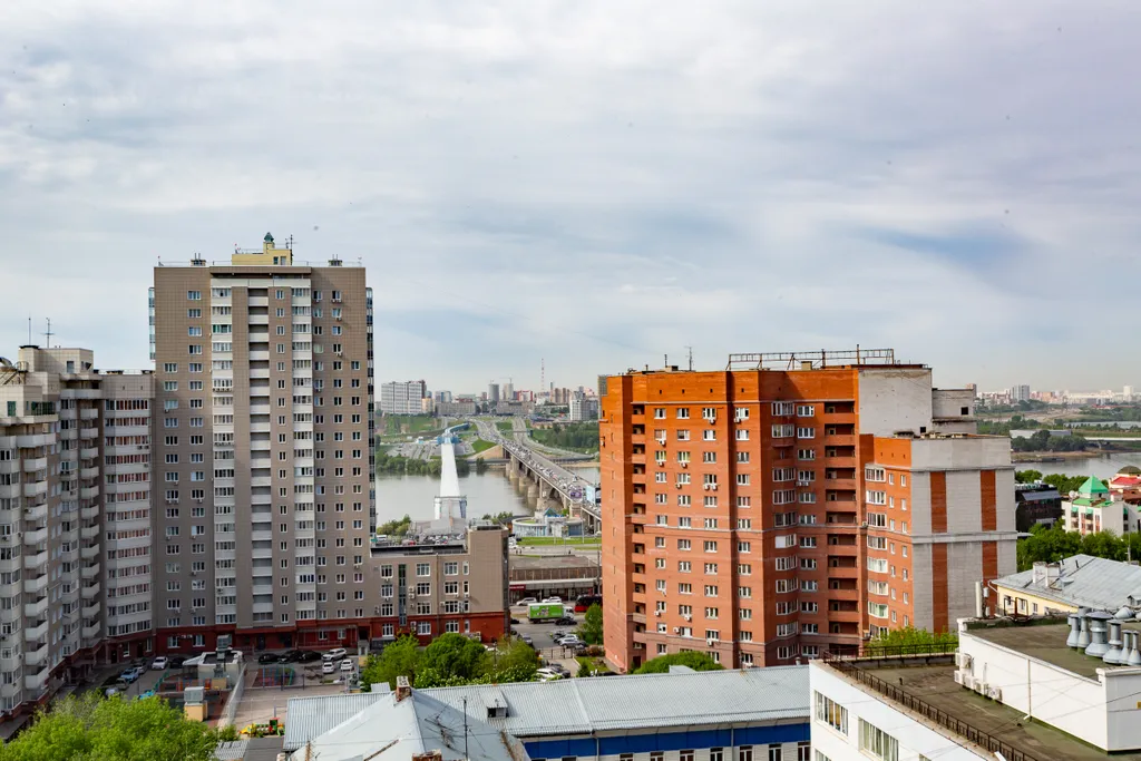 Квартира Стильная квартира с видом на реку — Новосибирск