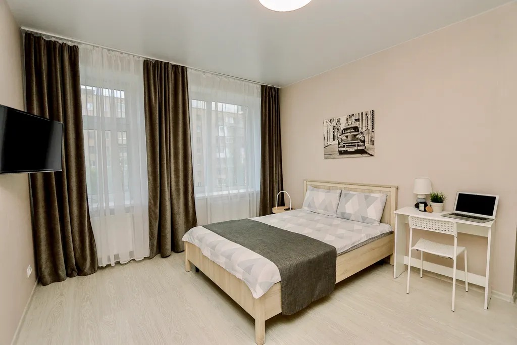 4 Угла: студия в ЖК Ривьера вблизи набережной, Горького, 149