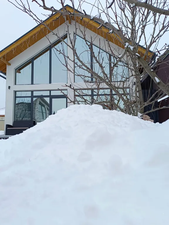 Загородный дом с баней на дровах