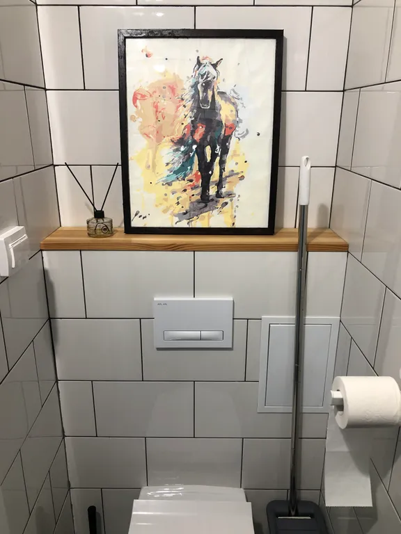 Небольшая студия в скандинавском стиле