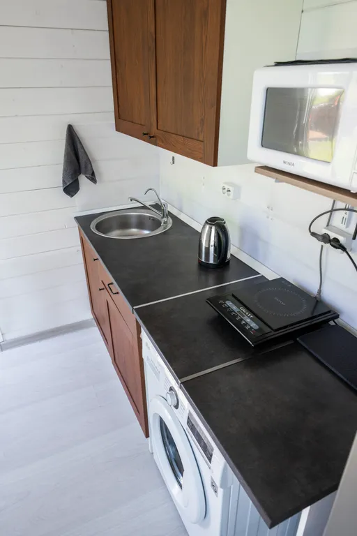 Современный домик с баней