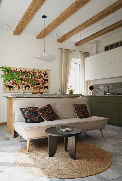 Апартаменты с балконом в историческом районе Калининграда